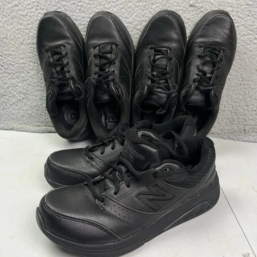 3 Pairs of New Balance 928 V3 Walking‎ Shoes Women Size 9.5 B Black WW928BK3